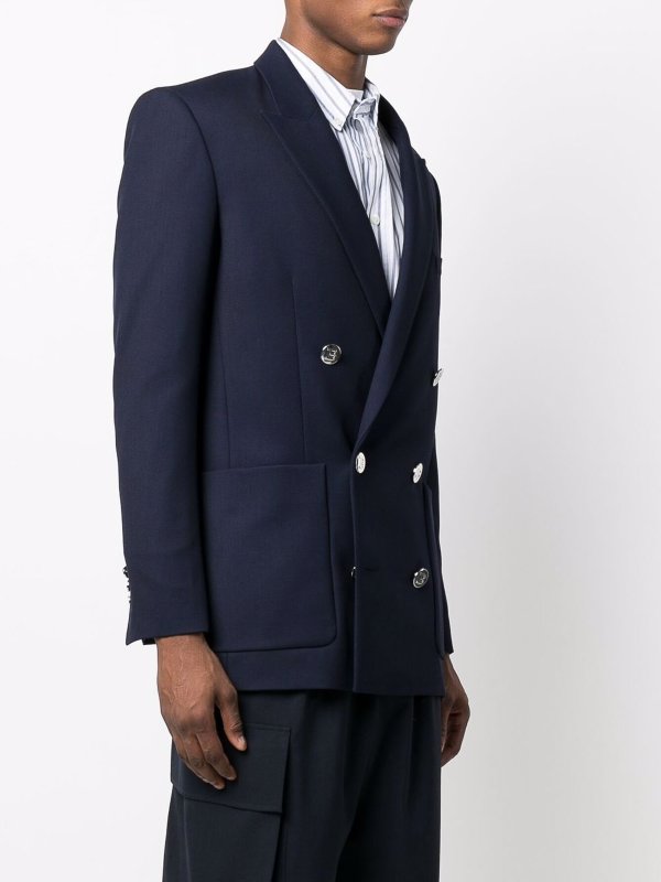 Blazer - Azul shop online: Balmain