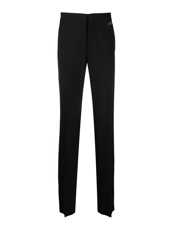 OFF-WHITE: casual trousers - Straight leg trousers