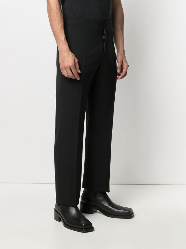 casual trousers shop online Straight leg trousers