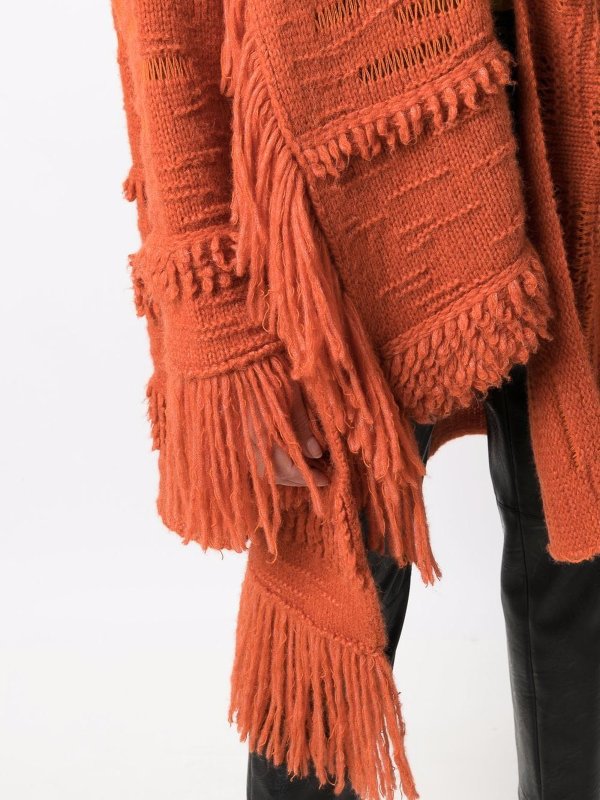 Manteau Au Genou - Orange shop online: STELLA McCARTNEY