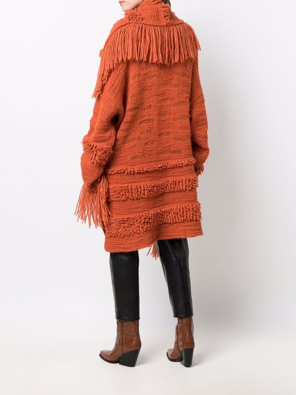 STELLA McCARTNEY buy online Manteau Au Genou - Orange