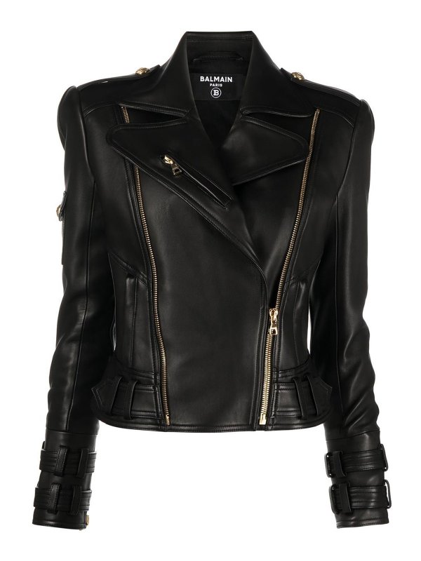 Balmain: Blazer - Blazer - Negro