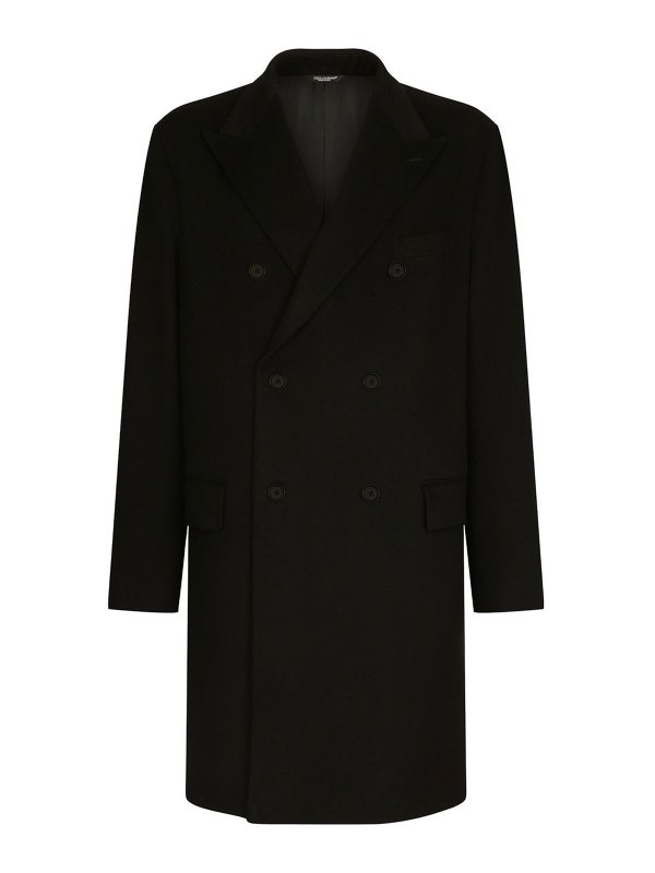DOLCE & GABBANA: knee length coats - knee length