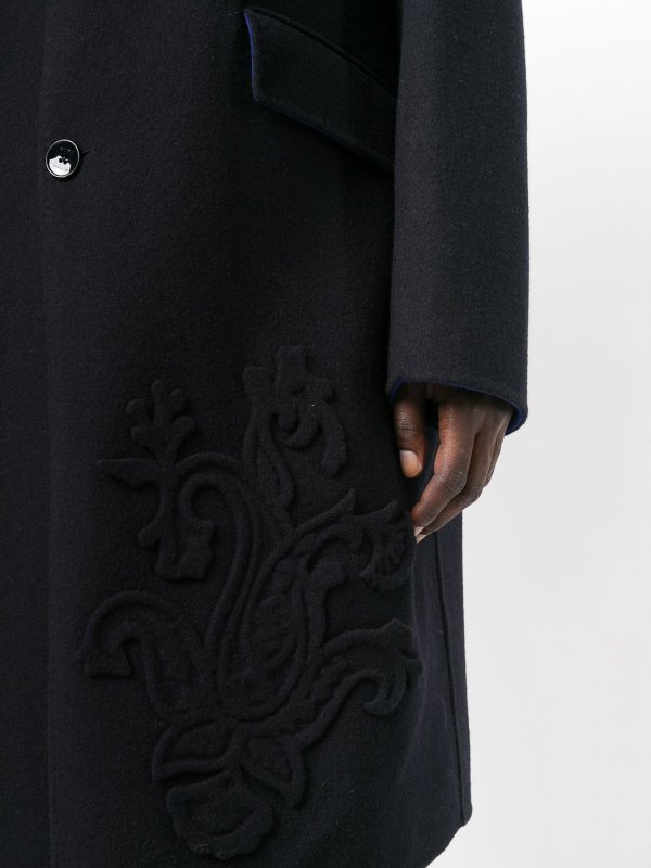 Abrigo Midi - Azul shop online: ETRO