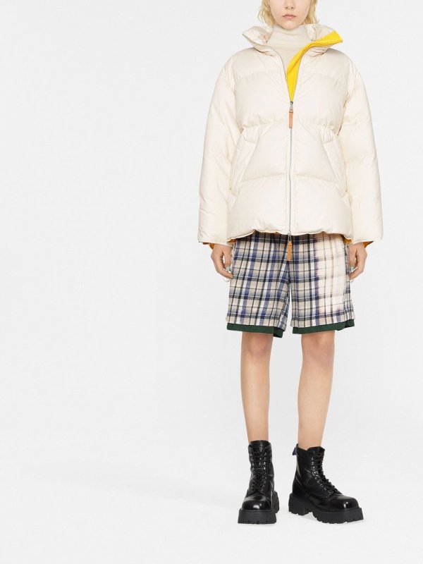 MONCLER: ダウン・ハイテクジャケット online - ダウンジャケット - 白