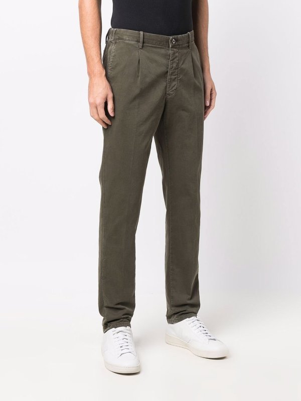 INCOTEX: Casual Hosen online - Casual Hose - Grün