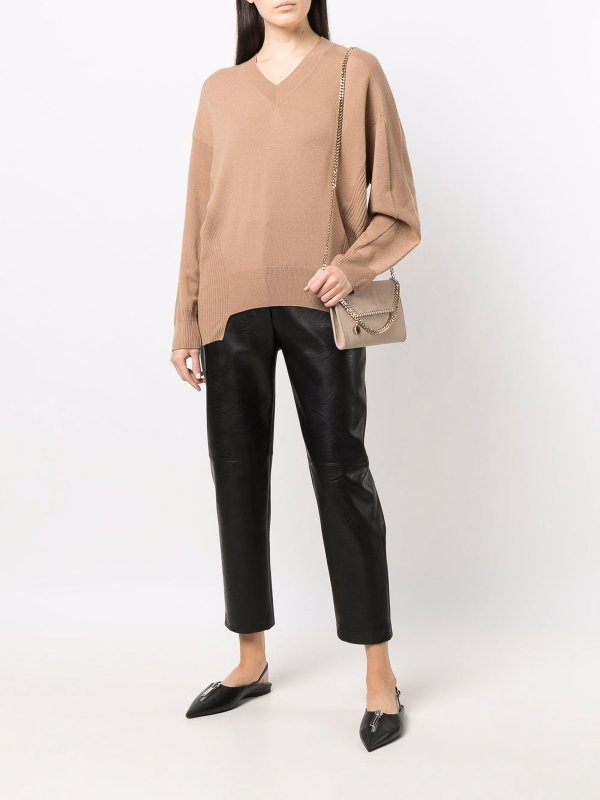 STELLA McCARTNEY buy online Rundhalspullover - Camel