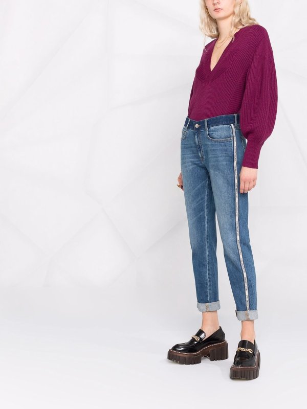 STELLA McCARTNEY: straight leg jeans online - straight leg