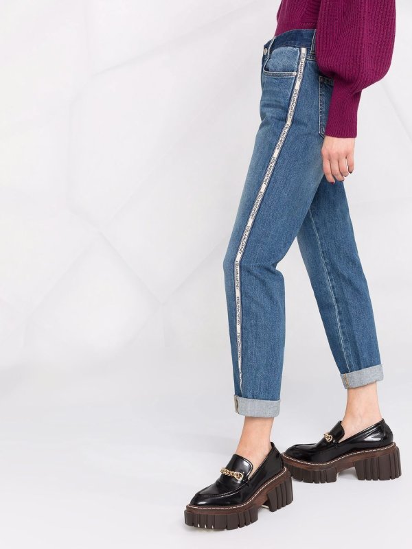 iKRIX STELLA McCARTNEY: straight leg jeans - straight leg