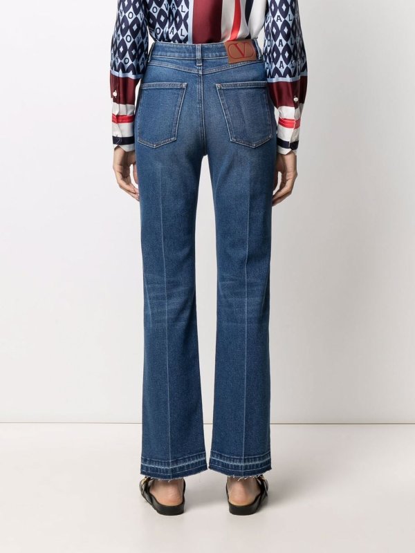 VALENTINO: Jeans Rectos online - Vaqueros Rectos - Azul