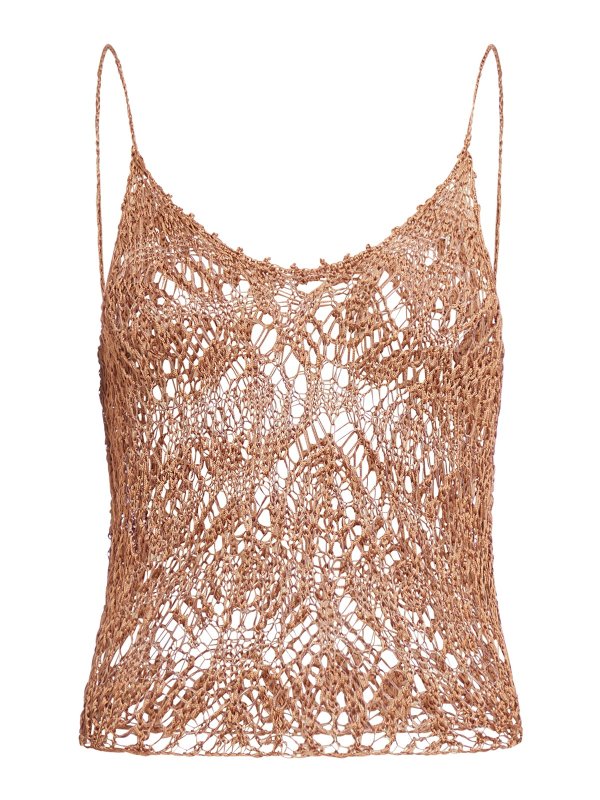 TOM FORD: トップス＆タンクトップ - トップ/タンクトップ - ベージュ