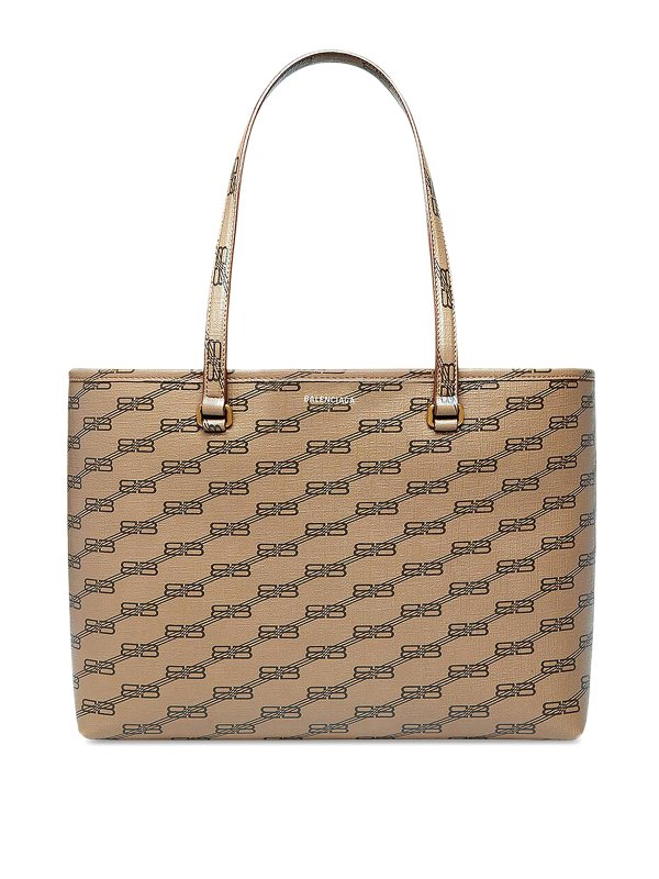 BALENCIAGA: Handtaschen - Shopper - Beige