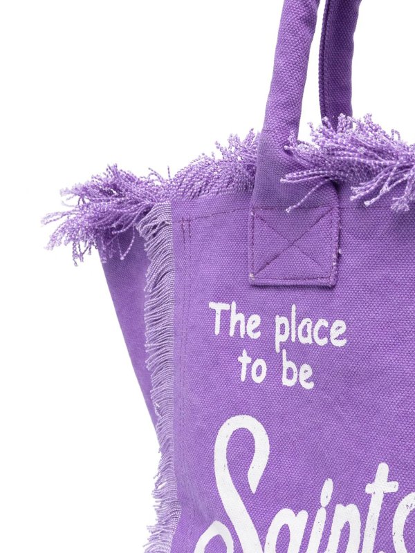 iKRIX MC2 SAINT BARTH: Sacs à main - Sac Cabas - Violet