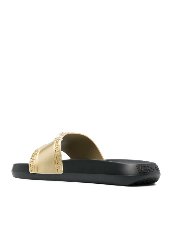 iKRIX VERSACE: Chanclas de playa - Chanclas - Dorado