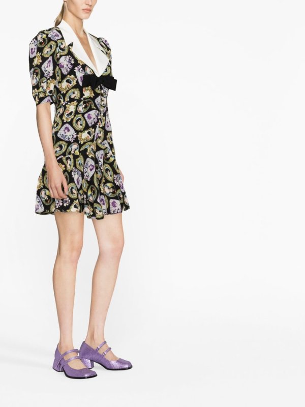 iKRIX ALESSANDRA RICH: ショートドレス - ショートドレス - 黒