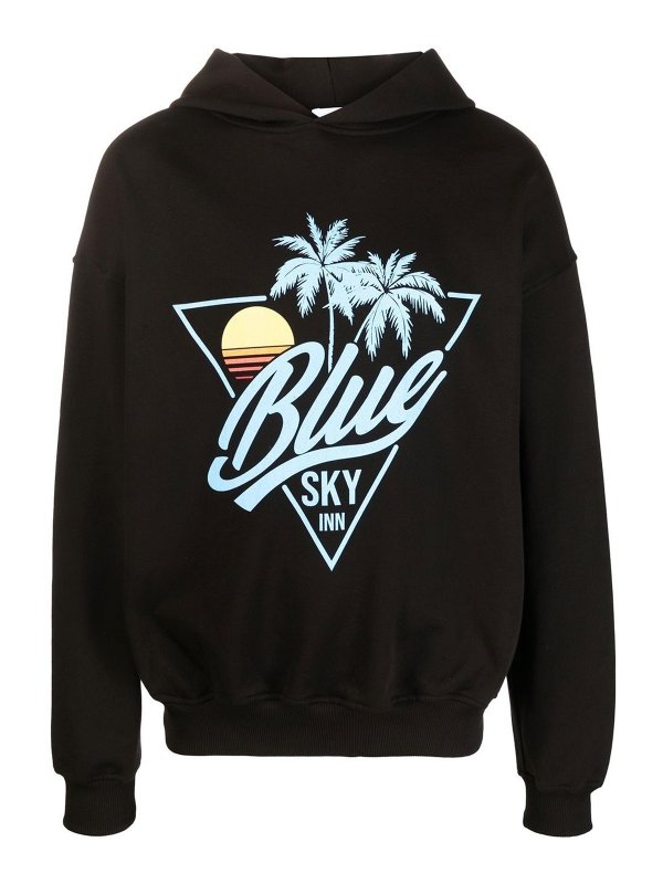 BLUE SKY INN: スウェット＆セーター - スウェットシャツ/セーター - 黒