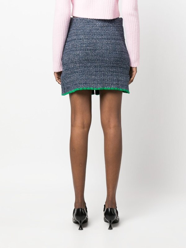 CORMIO: Knee length skirts & Midi online - Cotton mini skirt