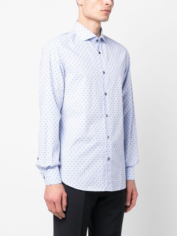 EMPORIO ARMANI: Chemises online - Chemise - Bleu