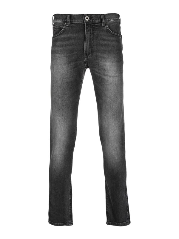 EMPORIO ARMANI: スキニージーンズ - スキニージーンズ - グレー