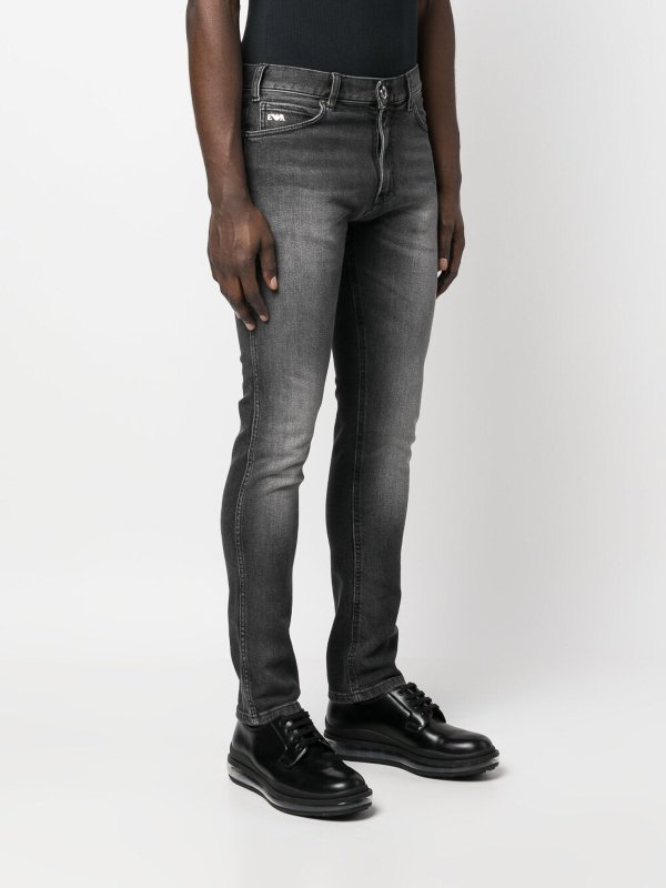 EMPORIO ARMANI: スキニージーンズ online - スキニージーンズ - グレー