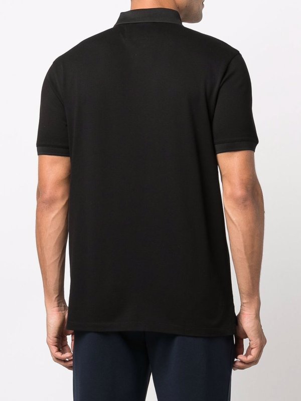 EMPORIO ARMANI: polo shirts online - Logo cotton polo shirt