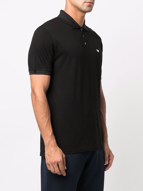 EMPORIO ARMANI buy online Logo cotton polo shirt