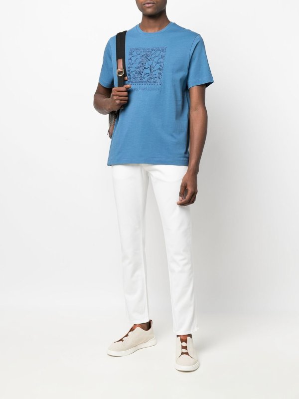 Vaqueros Rectos - Blanco shop online: EMPORIO ARMANI