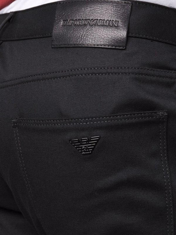 Slim fit denim jeans shop online: EMPORIO ARMANI