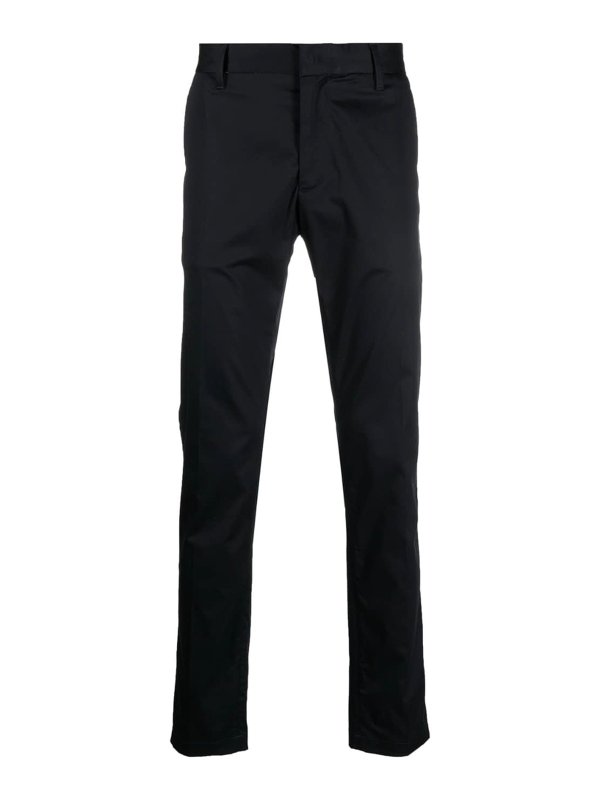 EMPORIO ARMANI: pantaloni casual - Pantalone chino in cotone