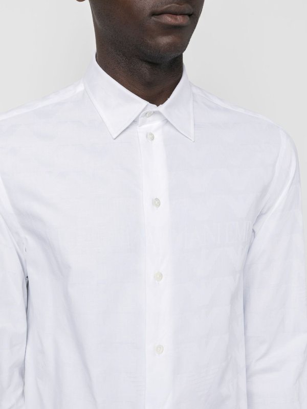 EMPORIO ARMANI: shirts online - Cotton shirt