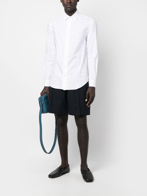 Cotton shirt shop online: EMPORIO ARMANI