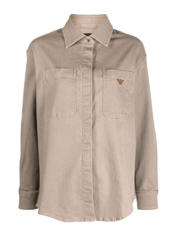 EMPORIO ARMANI: shirts - Cotton shirt