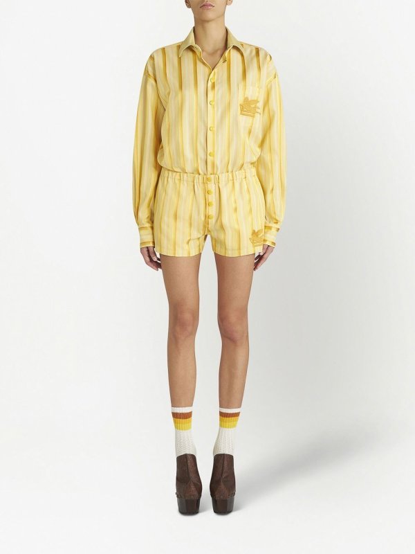 Camisa - Amarillo shop online: ETRO