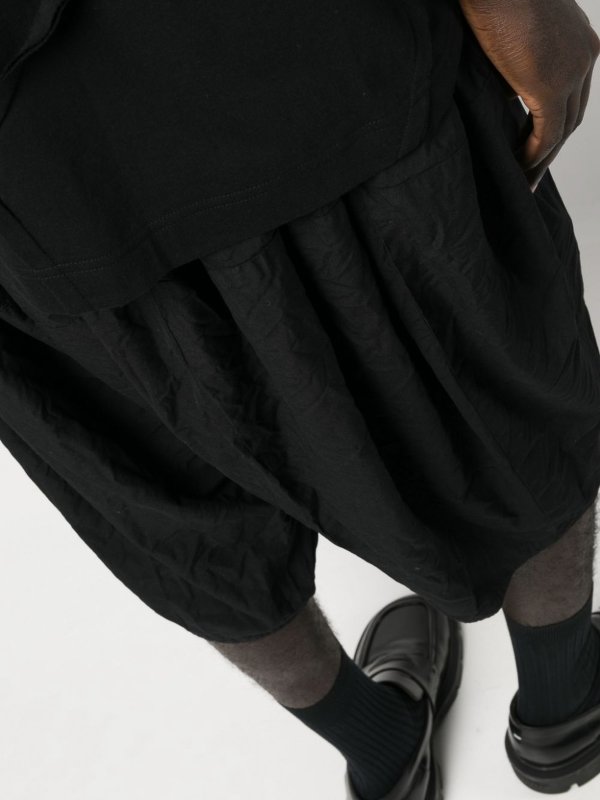 COMME DES GARÇONS HOMMES PLUS buy online ストレートジーンズ - 黒