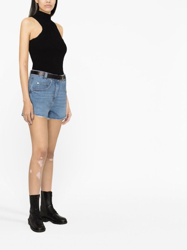 Iro: Trousers Shorts online - Cotton denim shorts