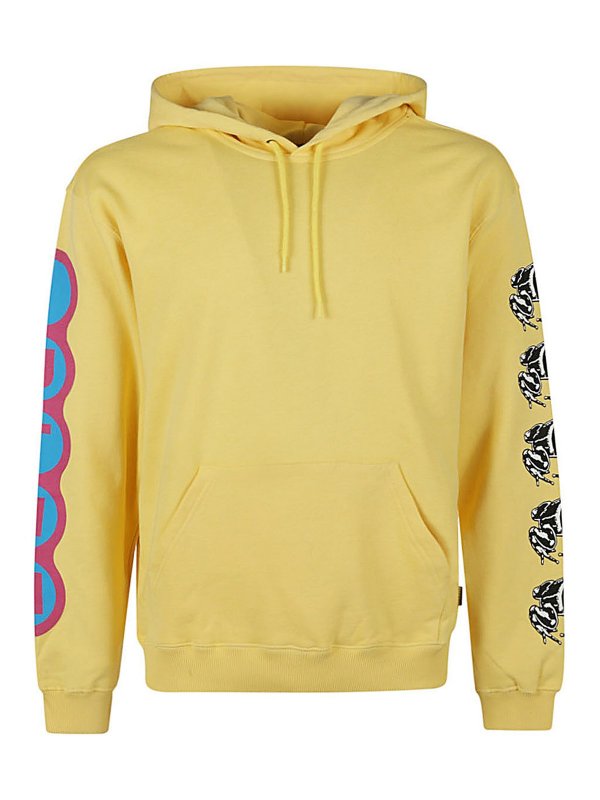 IUTER: Sweatshirts & Sweaters - Printed cotton hoodie