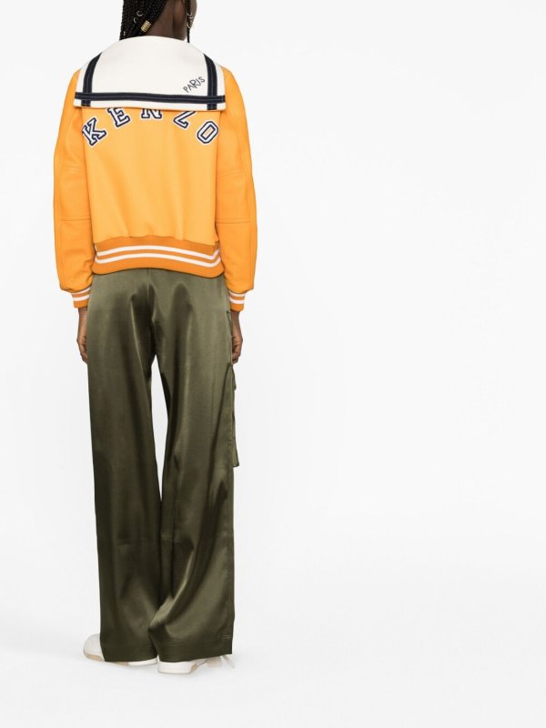 The Best Shops KENZO: bombers - Logo wool bomber jacket