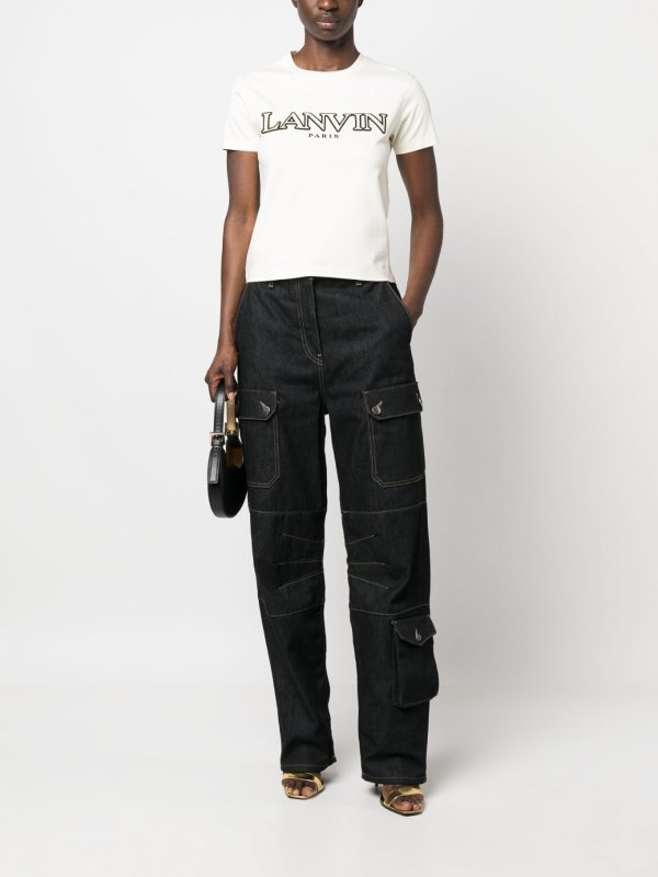 LANVIN: T-shirts online - T-Shirt - Weiß