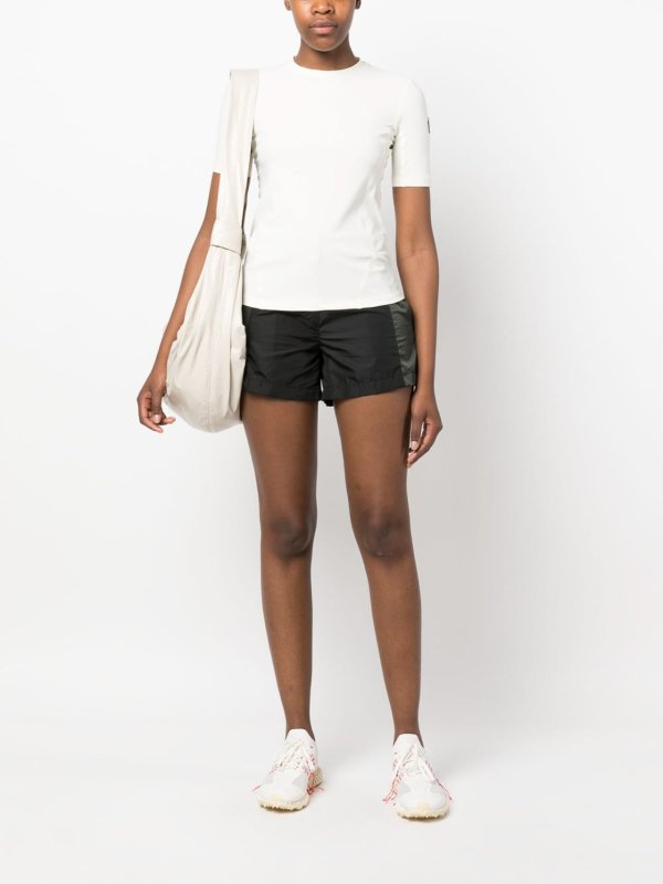 MONCLER: Trousers Shorts online - Side band shorts