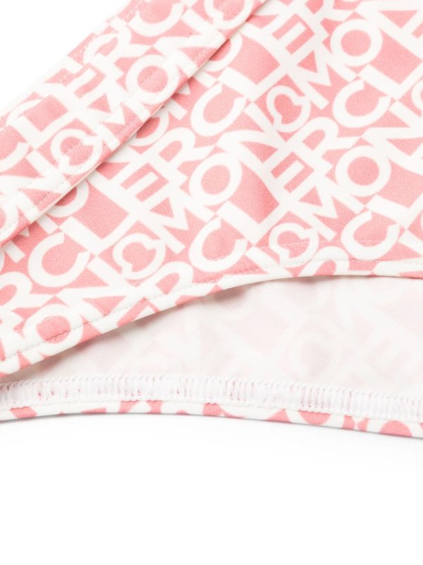 MONCLER: bikinis online - Triangle bikini set