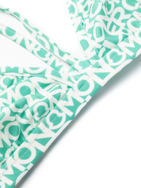 Triangle bikini set shop online: MONCLER