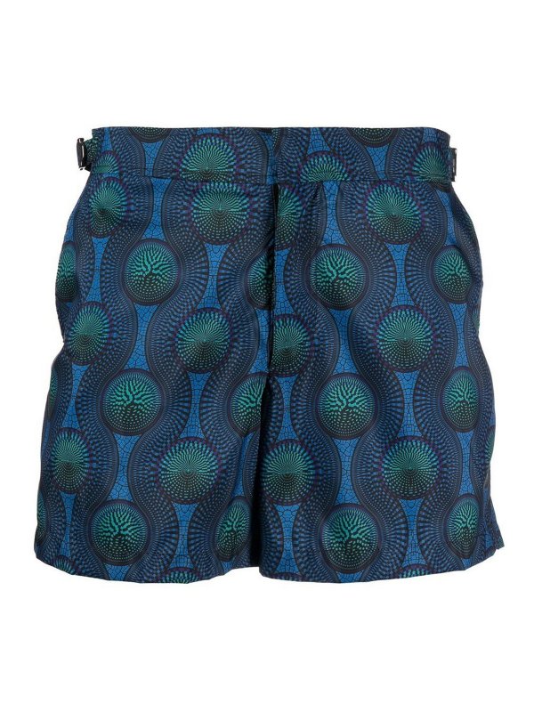 OZWALD BOATENG: Shorts - Shorts - Azul