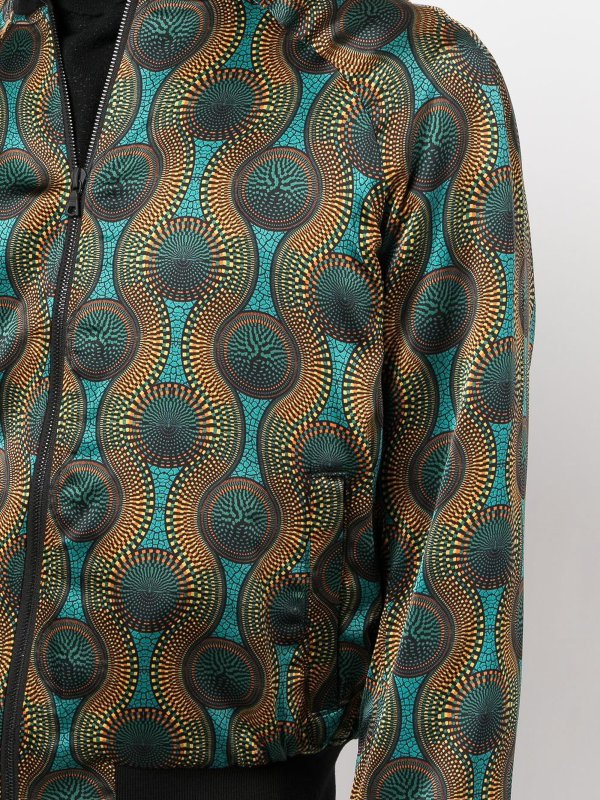 OZWALD BOATENG: giacche bomber online - Bomber in seta stampata