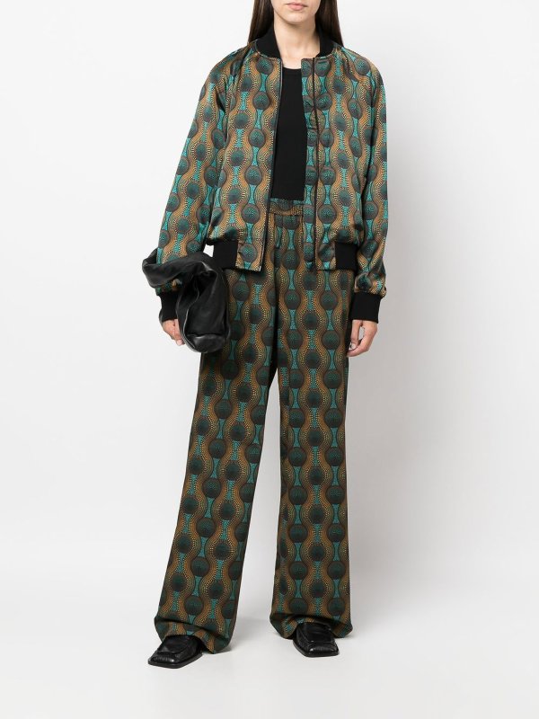 iKRIX OZWALD BOATENG: giacche bomber - Bomber in seta stampata