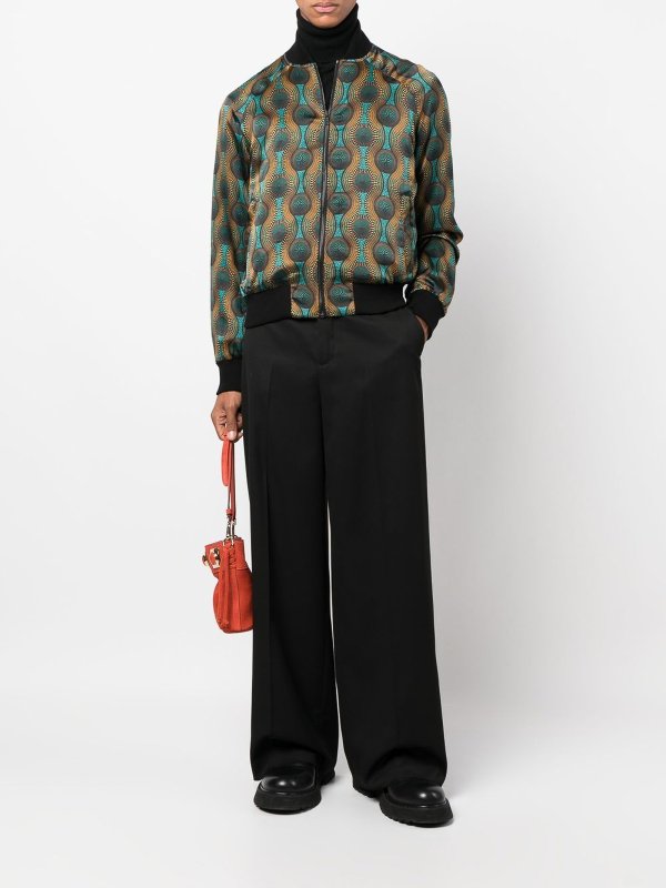 iKRIX OZWALD BOATENG: Bomber in seta stampata