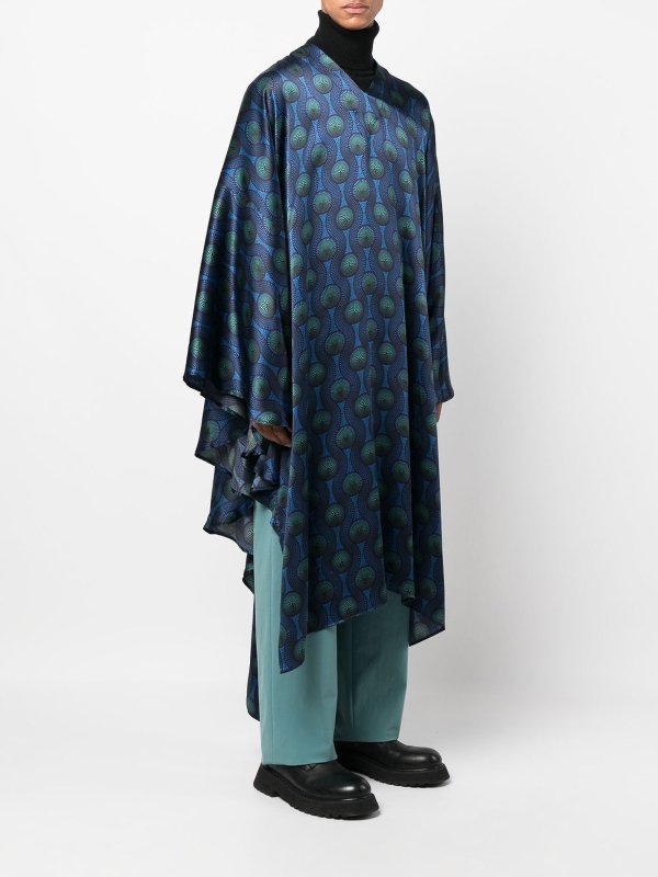OZWALD BOATENG buy online Printed silk kaftan
