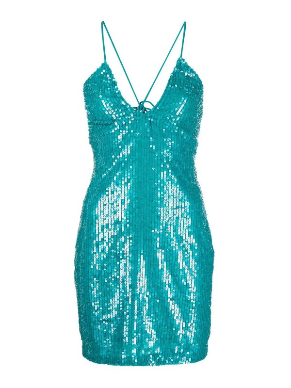 P.A.R.O.S.H.: cocktail dresses - Sequined mini dress