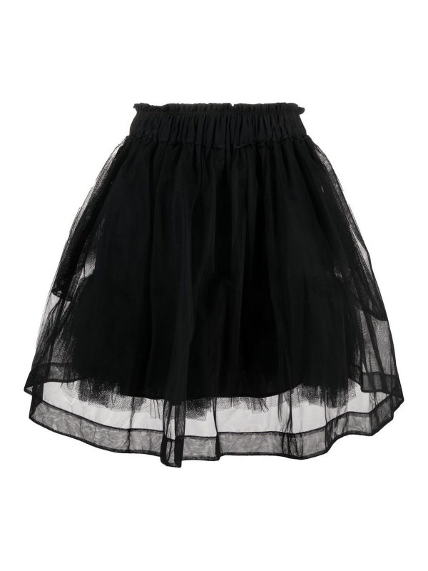 SIMONE ROCHA: Knee length skirts & Midi - Layered ruffle tutu skirt