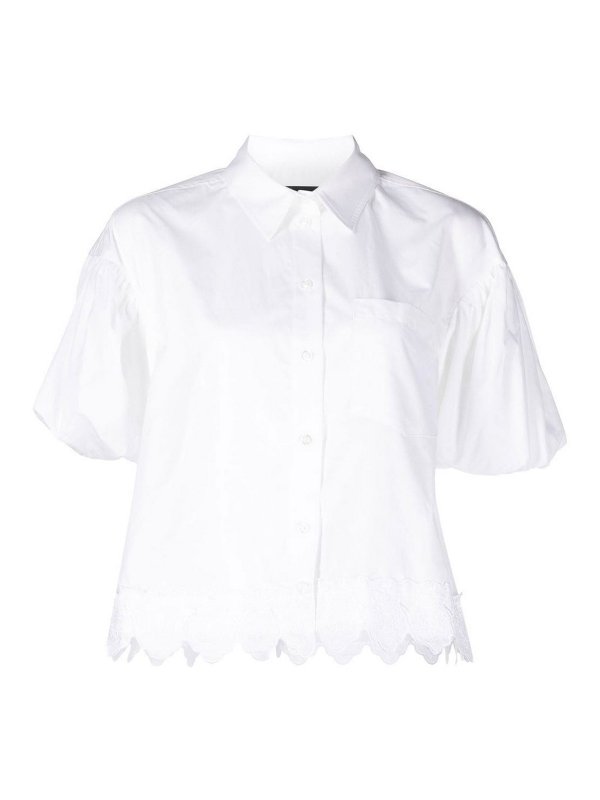 SIMONE ROCHA: camicie - Camicia in popeline di cotone