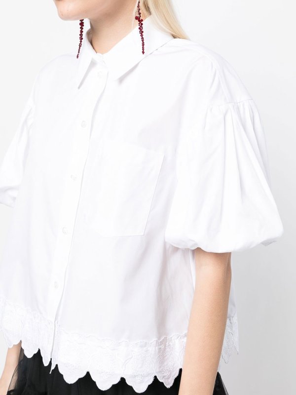 SIMONE ROCHA: camicie online - Camicia in popeline di cotone